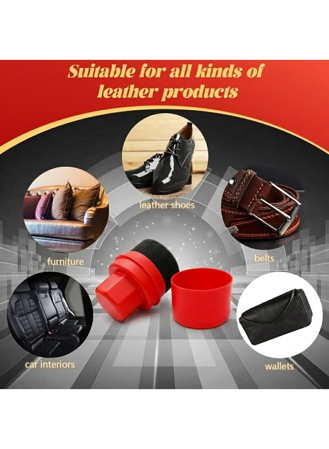Safi Wax Foam Applicator Pad with Storage Cap for Tire Shine Wax Polish Dressing, High Density Foam Sponge Applicator for Car Tyres, Leather Seats, Dashboard, Trim, Plastic, Vinyl, Auto Detailing Cleaning Tool ERPC-SFW44083. - Image 3