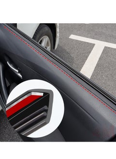 KASTWAVE 4M Car Window Side Seal Strip, Weatherproof, Soundproof, and Dust-Resistant Rubber Seal Strip for Enhanced Insulation and Trim Molding  - Image 1
