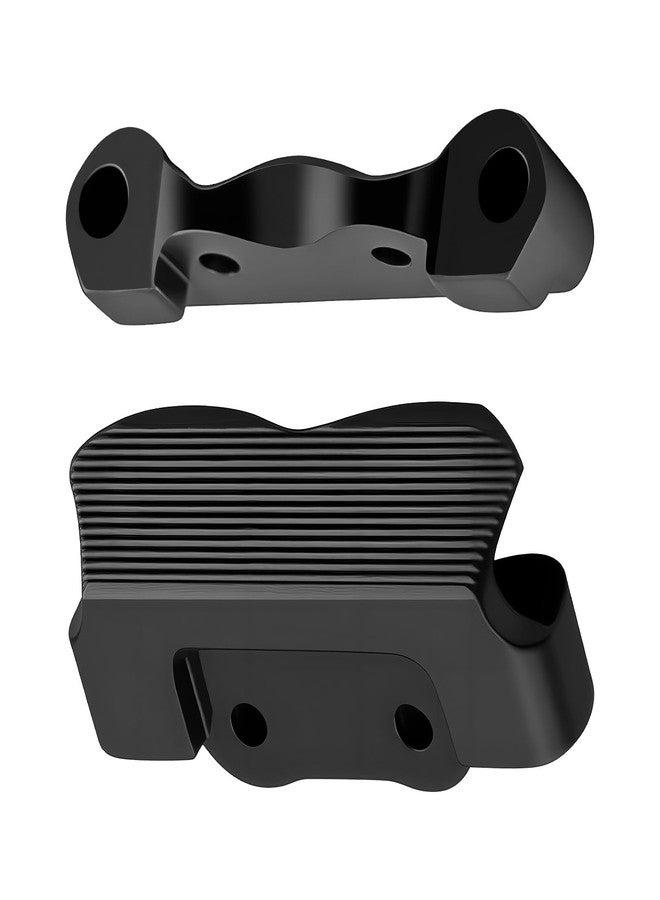 FSDKEDUF Aluminum Rear Pin Mounts for Losi Micro-B & Micro-T – Durable CNC Upgrade Parts RC Car Accessories for Performance & Replacement (Black) - Image 3