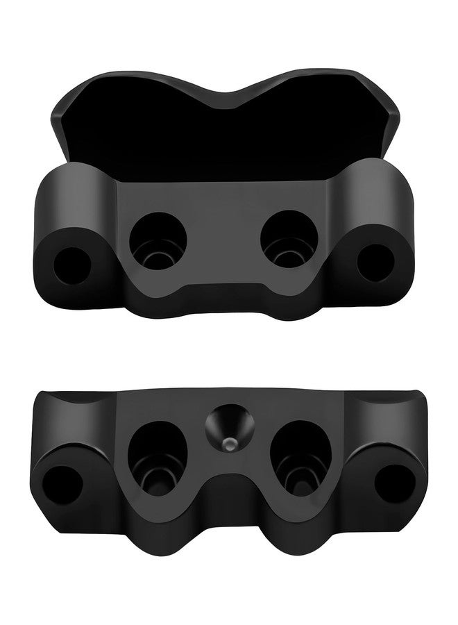 FSDKEDUF Aluminum Rear Pin Mounts for Losi Micro-B & Micro-T – Durable CNC Upgrade Parts RC Car Accessories for Performance & Replacement (Black) - Image 1