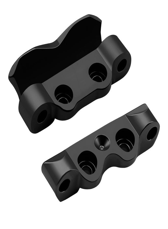 FSDKEDUF Aluminum Rear Pin Mounts for Losi Micro-B & Micro-T – Durable CNC Upgrade Parts RC Car Accessories for Performance & Replacement (Black) - Image 4