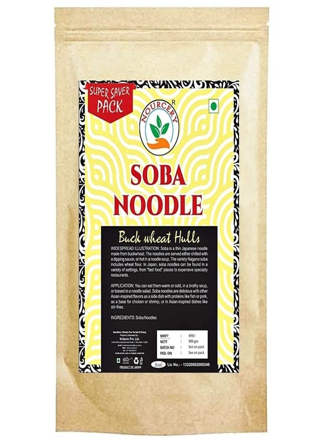 Nourcery Soba Noodles, 900Gm (Buck Wheat Hulls) - Image 1