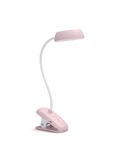 فيليبس مصباح مكتبي Led Donutclip وردي USB 4000K 3W أبيض بارد لقراءة المكتب والدراسة والعمل  - Image 1