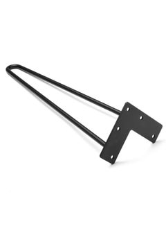 JGS JGS Iron Legs for Table of 4 Hairpin Legs for Furniture Office Metal Desk Legs Dining Table Legs Industry Work Set Table Height Extender Metal Legs for Coffee Table Side Table Iron Stand 16 Inch  - Image 5