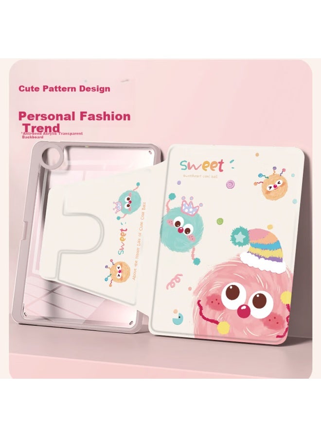 Sehan Shihan Compatible With Apple Ipad 9/8/7 Protective Case, 10.2-Inch With Pencil Holder, 360-Degree Rotating, Horizontal And Vertical Support, Cartoon Painted, Shockproof And Bend-Resistant, Universal For 20/19 Models - Image 2