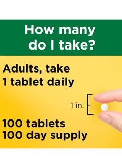 Nature Made Zinc 30 Mg Dietary Supplement For Immune Health And Antioxidant Support 100 Tablets 100 Day Supply  - Image 5