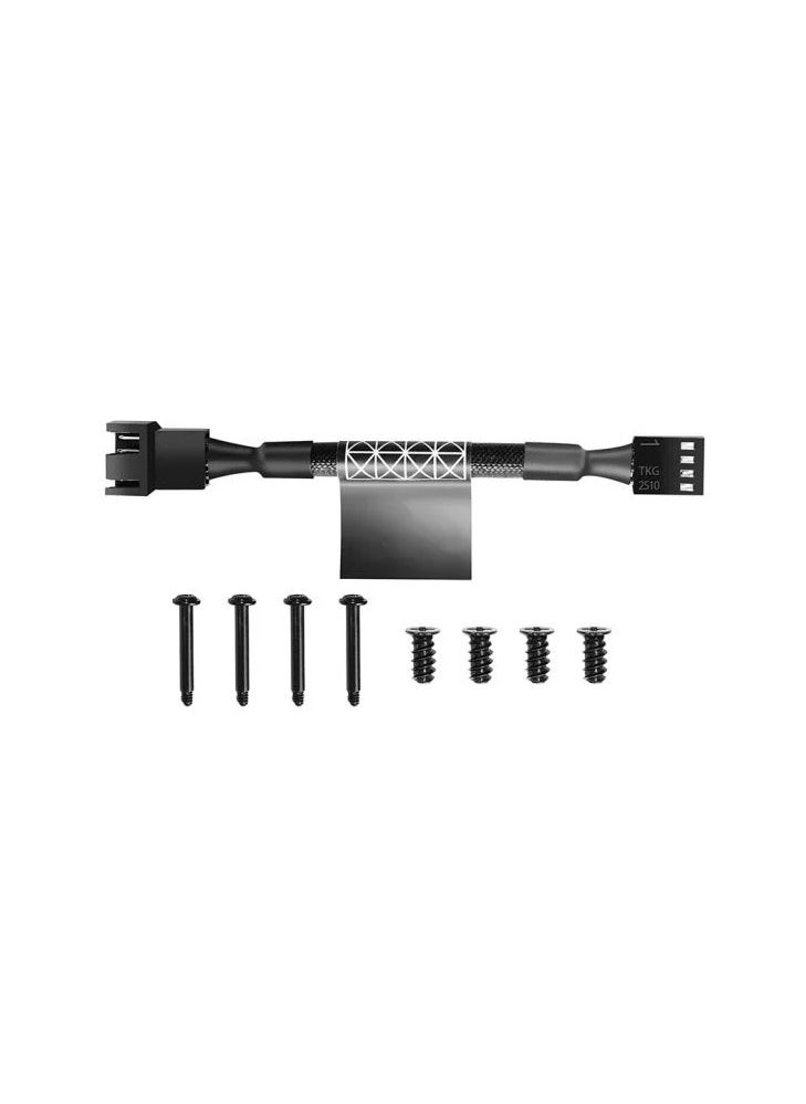 DEEPCOOL - مروحة صندوق ديب كول TF120S PWM بيضاء 120 مم - Image 1