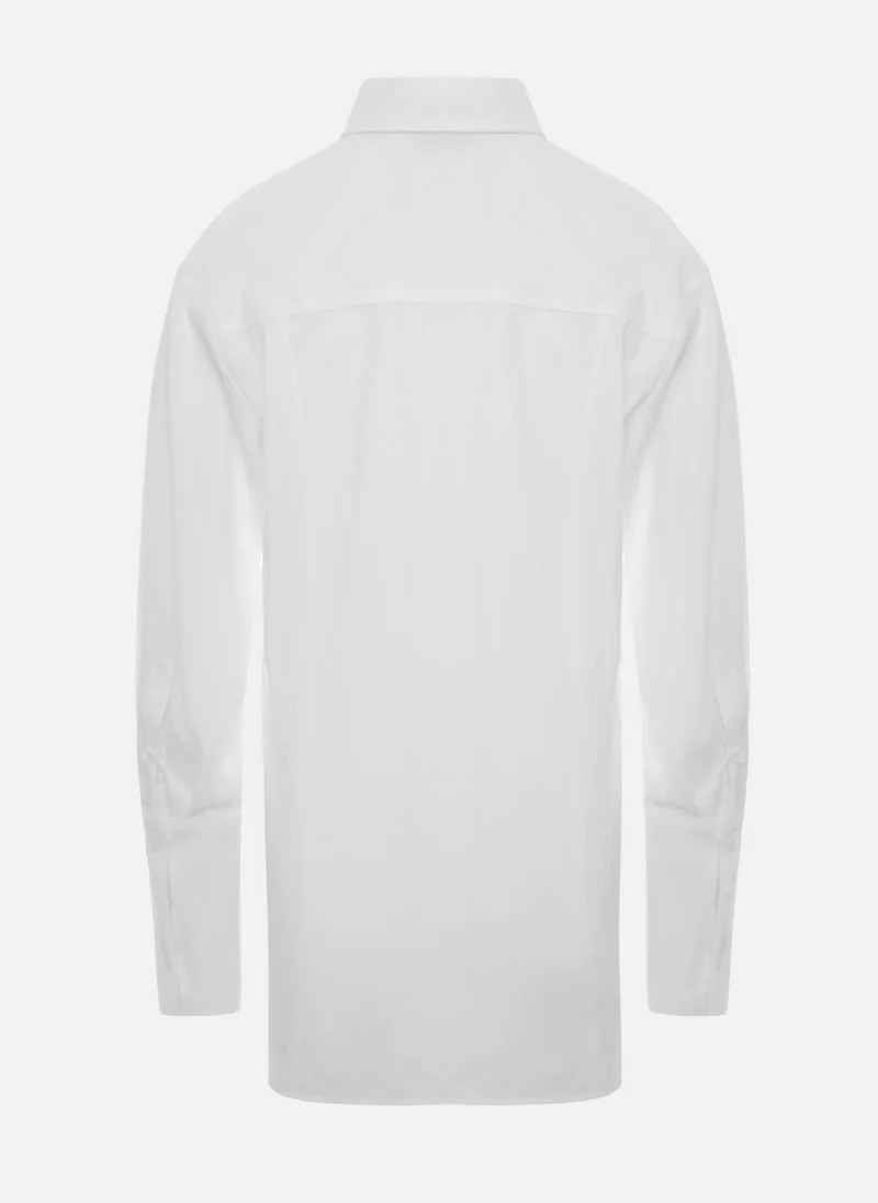 Lichi  Loose shirt with pleats at the front for Women | Best Price UAE