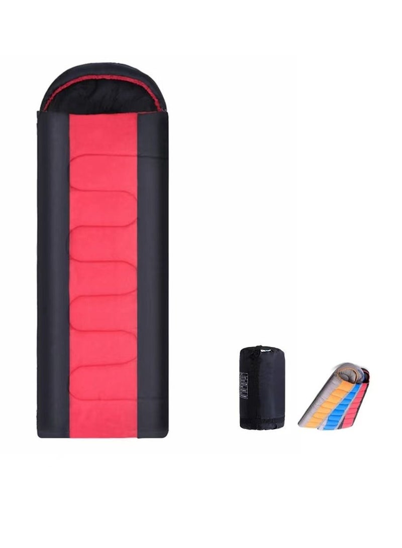Generic Widened Sleeping Bag . Lightweight Waterproof Warm Adult Camping Sleeping Bag with Compression Bag. Backpack Sleeping Bag for Outdoor Camping. Hiking and Traveling - Image 1