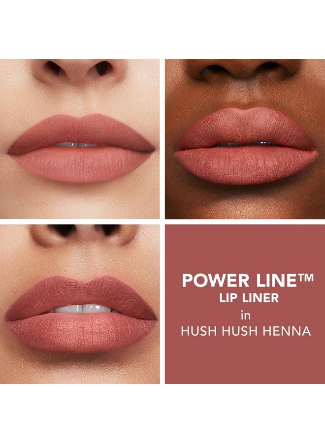 BUXOM BUXOM Power Line Plumping Lip Liner, Hush Hush Henna - Image 3
