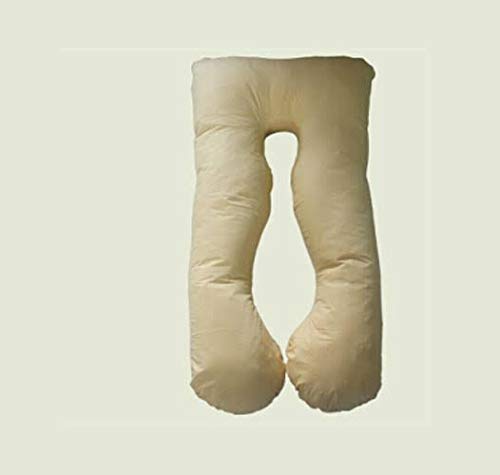 Snoozy Snoozy Ultra Soft UShape PregnancyMaternity Pillow Multi Purpose with Removable Cover Zip Golden  - Image 3