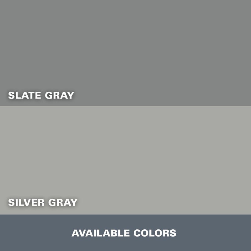 KILZ 1-Part Epoxy Acrylic Concrete and Garage Floor Paint, Interior/Exterior, Satin, Silver Gray, 1 Gallon - Image 5