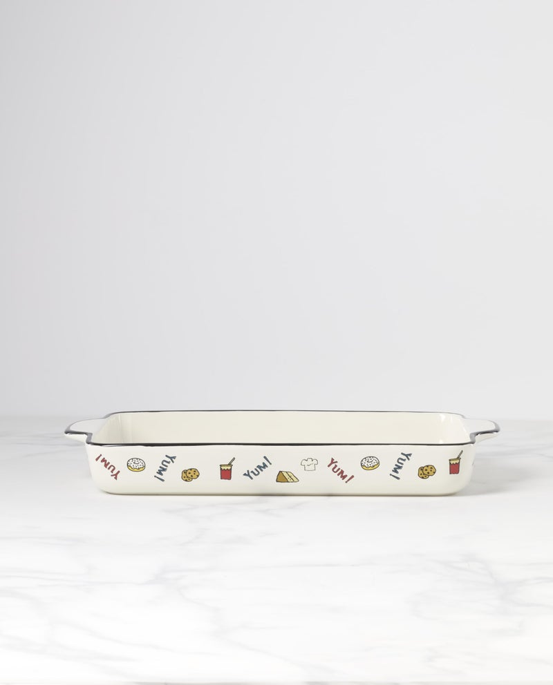 Lenox 897686 Chef Snoopy Rectangular Baker - Image 3