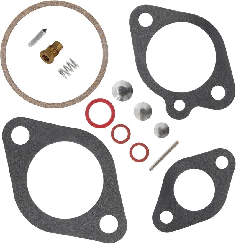 Carbman Carburetor Carb Rebuild Kit 18-7037 Compatible with Force Outboard 9.9 15 75 85 105 120 130 135 150 HP FK10004 FK10005 FK10007 FK10008 FK10027 FK10057 FK10108 FRK739 - Image 1