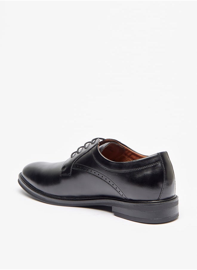 DUCHINI Men Lace Up Derby Shoes  - Image 2