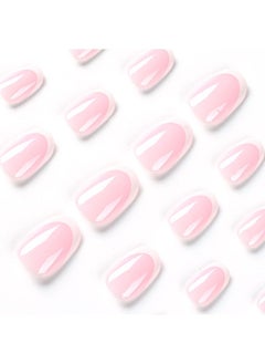 SCHAVO Simple White Short Fake Nails 24Pcs  - Image 3