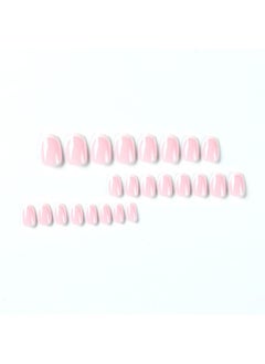 SCHAVO Simple White Short Fake Nails 24Pcs  - Image 2