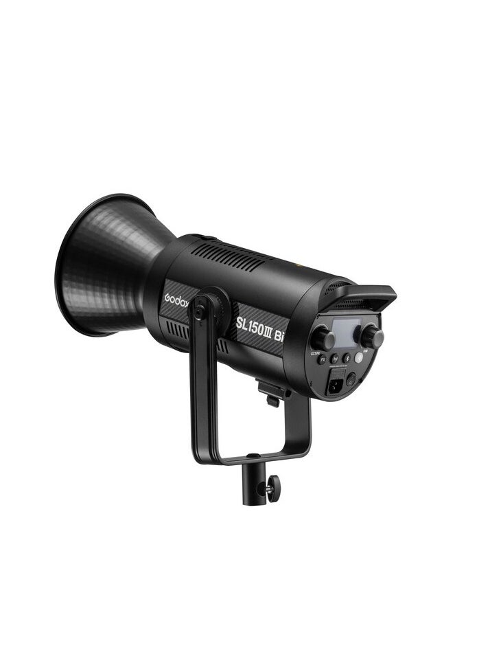 SL150WIII-Bi LED Video Light Bowens Mount Daylight Balanced LED Continuous Video Light 160W 2800K-6500K Ultra Silent LED Photography Light with RC-A6 Remote(SL150WII Upgraded)