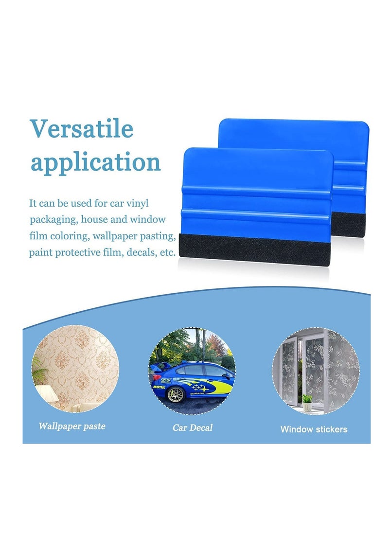 Generic - Multi-Function Wallpaper Smoothing Tool Kit, 8-Piece Set for Peel and Stick Wallpaper, Car Wrap, Window Tint, Glass Film, and Adhesive Brush for DIY Projects - Image 1