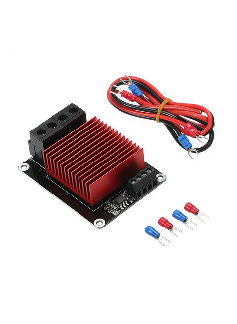 3D Printer Hotbed Heating Controller High Current Load MOS Module MOSFET Board Exceed 30A Compatible for CR-10 Ender-3 Prusa TEVO 3D Printer