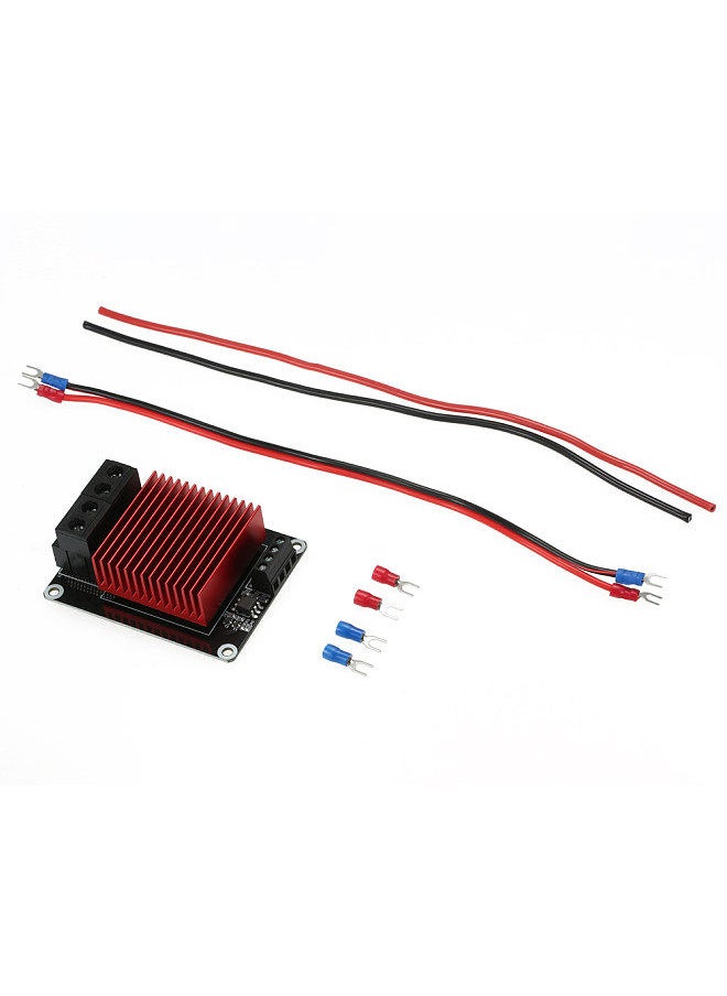 3D Printer Hotbed Heating Controller High Current Load MOS Module MOSFET Board Exceed 30A Compatible for CR-10 Ender-3 Prusa TEVO 3D Printer