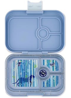Yumbox Yumbox Panino Leakproof Bento Lunch Box Container for Kids & Adults (Hazy Blue (Panther Tray))  - Image 1
