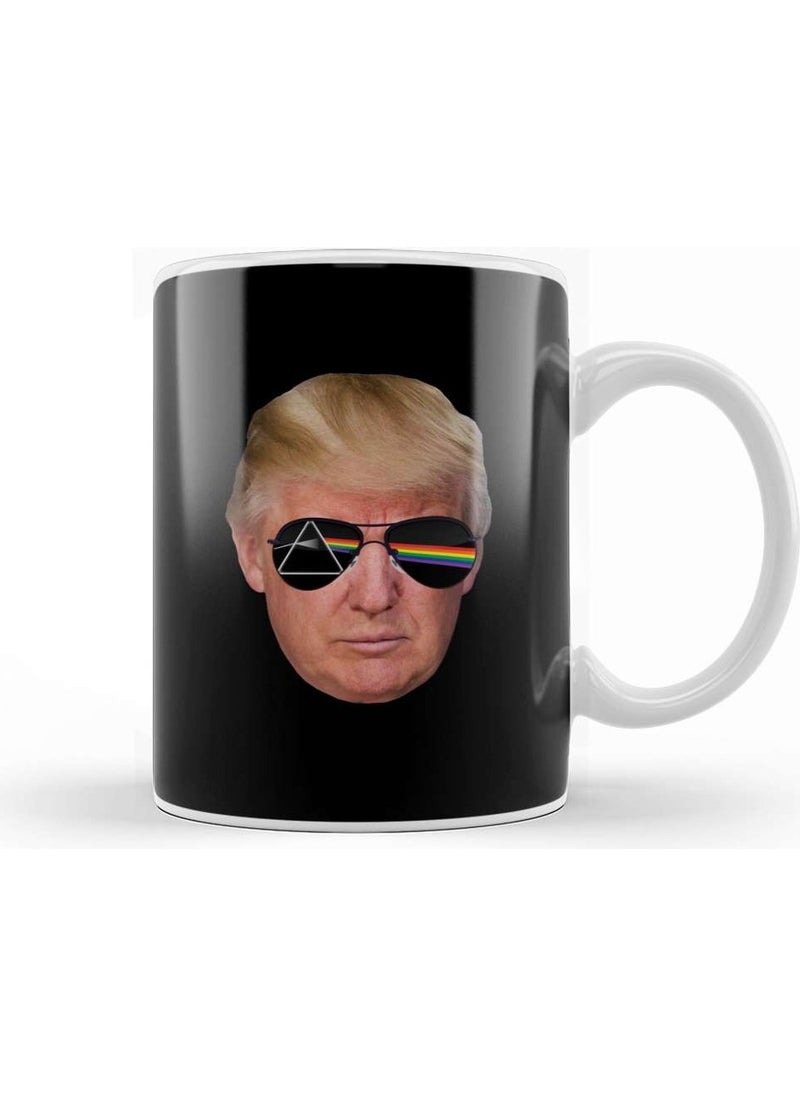 Baskı Dükkanı - Print Shop Dark Side Of The President Donald Trump Mug Porcelain - Image 1