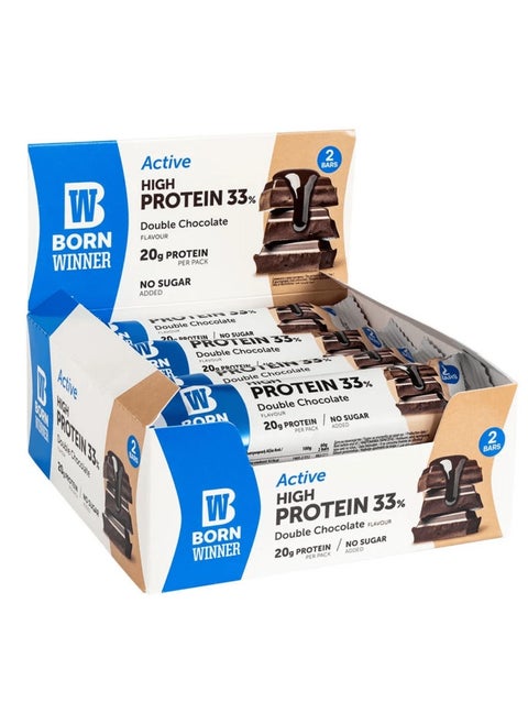 Protein Bar Active - Double Chocolate - (12 pack)
