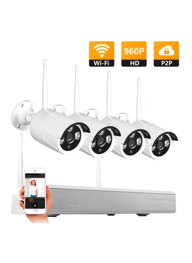 تومفيجن نظام كاميرات IP لاسلكية مكون من 4 قنوات - Image 2