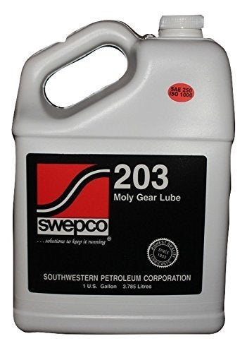 Swepco 203 Moly XP Gear Lube 250 Wt New XP Formula  Industrial Gear Lubes  Gear Oil  Gear Lube  250 Wt