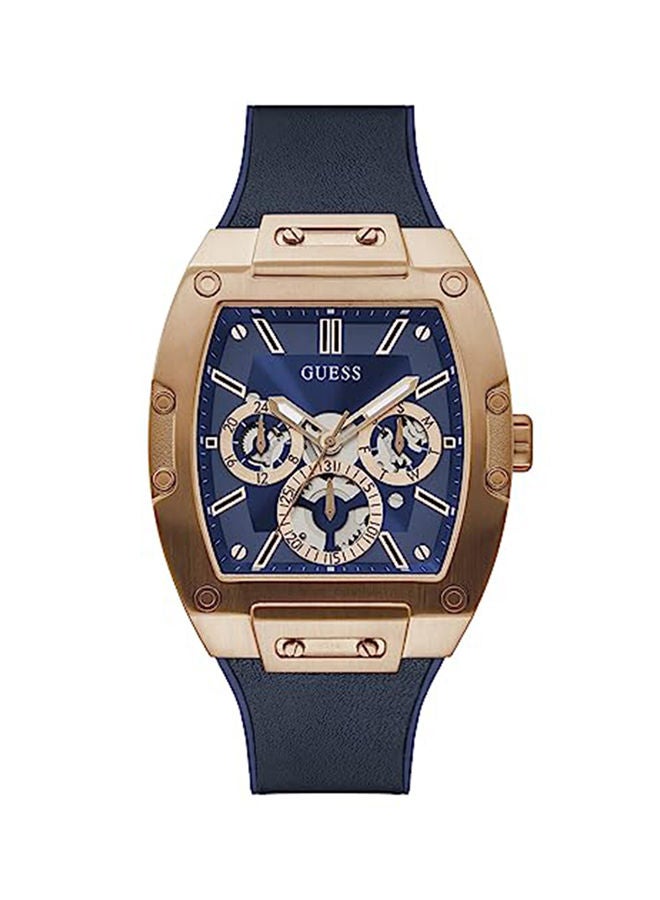 GUESS Men's Analog Silicone Wrist Watch - GW0202G4 - 43 mm - Image 1