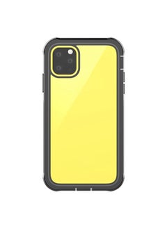 Case Cover For iPhone 11 Waterproof Dustproof Shockproof Transparent Acrylic Protective Case Black