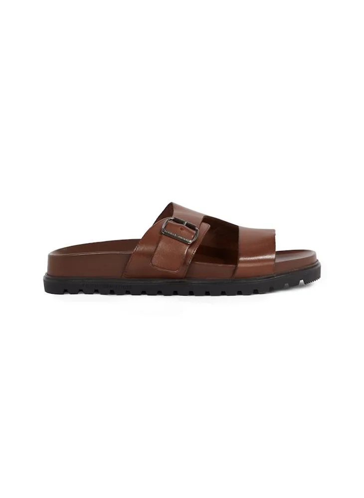 TOMMY HILFIGER Leather Comfort Sandals