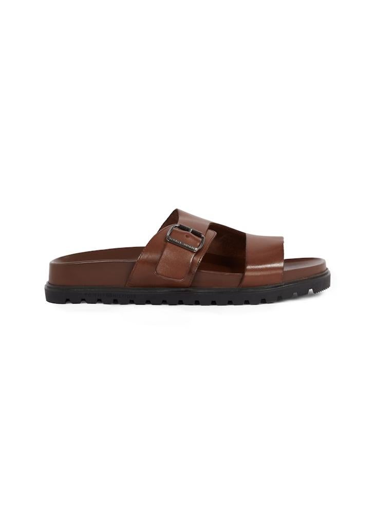 TOMMY HILFIGER Leather Comfort Sandals  - Image 1