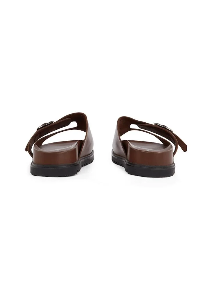 TOMMY HILFIGER Leather Comfort Sandals