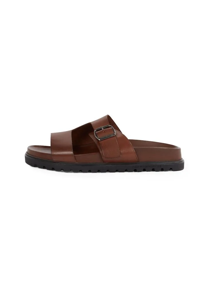 TOMMY HILFIGER Leather Comfort Sandals