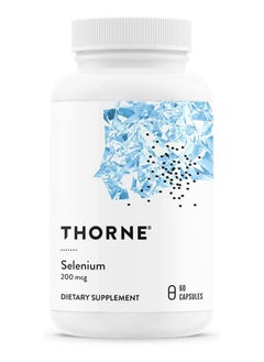 Thorne Selenium - 200 mcg - Dietary Supplement 60 Capsules  - Image 1
