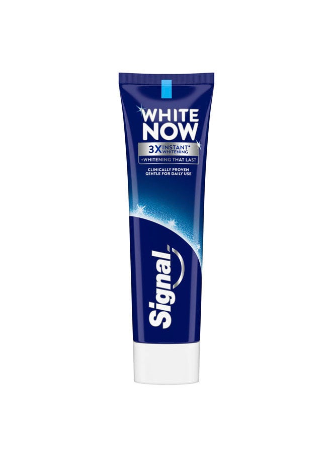 Signal - White Now Toothpaste 3X Instant Long Lasting Whitening - Image 1
