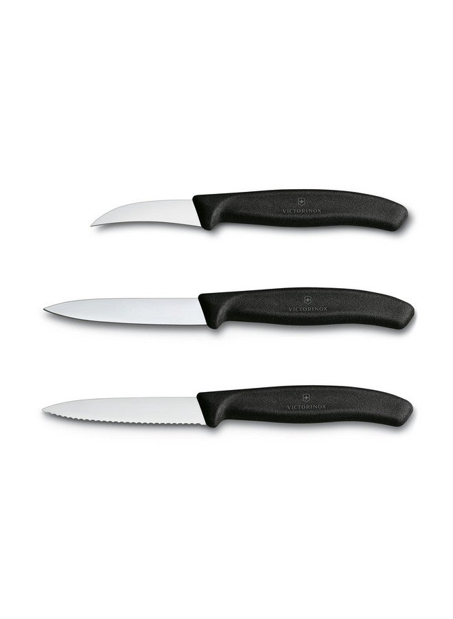 Victorinox Victorinox Swiss Classic 3-Piece Paring Set, Black, 3-Inch  - Image 3