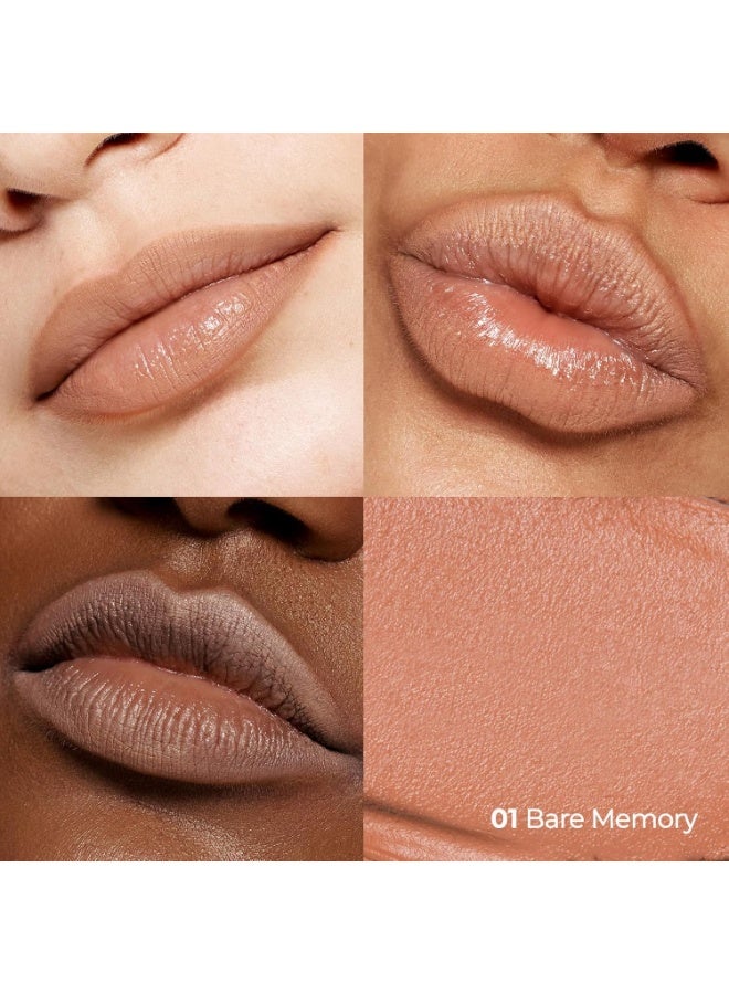 Laka Lip Liner - Smooth & Blendable Soft Matte Lip Contour Pencil for Shaping & Overlining Lips | Waterproof Formula, Oil-Cleanse Off, Long-Lasting Wear | #07 Espresso Temper - Image 2