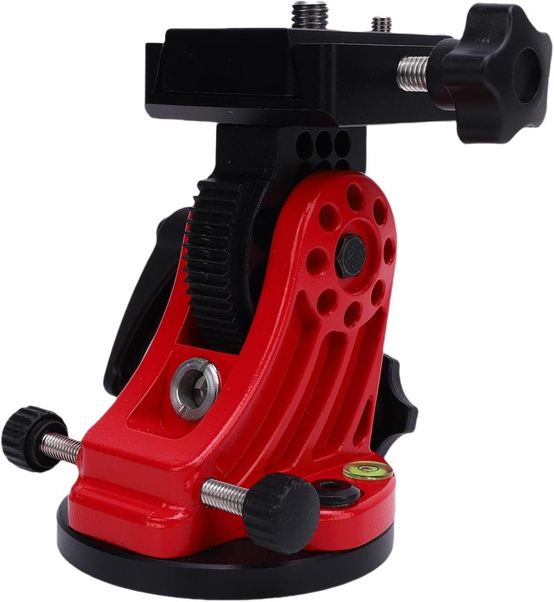 Aluminum Telescope Latitude Base: Precise 0 to 90 Degree Adjustment Seat for Equatorial Mounts, Easy Setup for Astrophotography Equipment (Red) - Image 3
