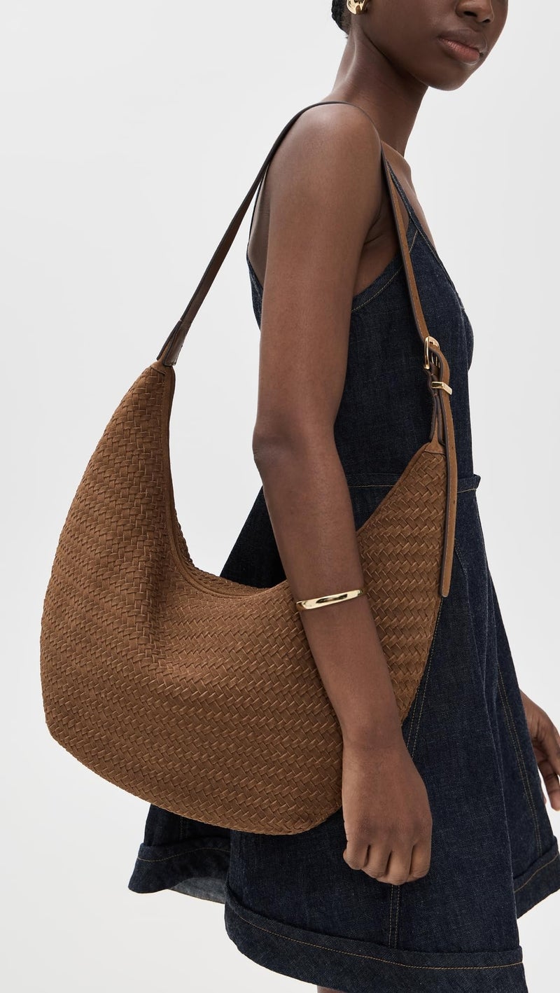 Made Well Madewell Women's Essentials Curve Shoulder Bag, Dried Acorn, One Size - Image 2