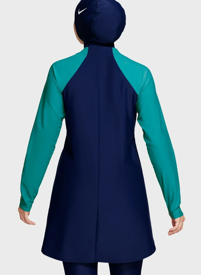 نايكي بلوزة تونيك بوركيني للسباحة