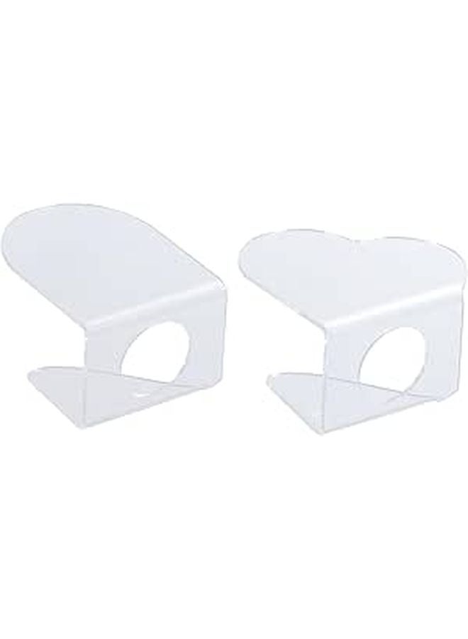2 Pcs Acrylic Mixing Trays for Artists Paint Palette Easy Clean Watercolor Acrylic Oil Painting DIY Crafts - Image 1