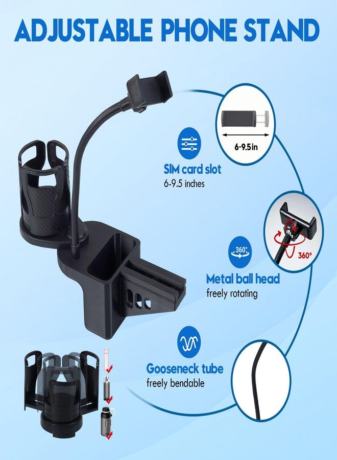 Vornalex Cup Holder for Permobil Power Wheel Chair, 3-in-1 Cup Holder - Image 5