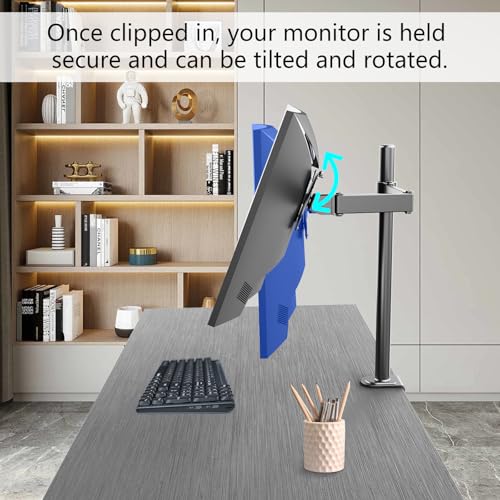 KTCEFE VESA Adapter Plate Bracket Compatible with Sceptre C25, C30, and C34 Monitors, Fit for VESA Mounts 75x75mm & 100x100mm - Image 3