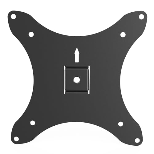 KTCEFE VESA Adapter Plate Bracket Compatible with Sceptre C25, C30, and C34 Monitors, Fit for VESA Mounts 75x75mm & 100x100mm - Image 1