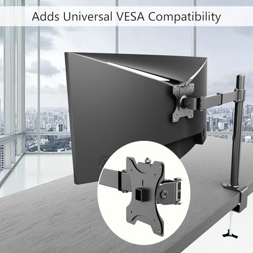 KTCEFE VESA Adapter Plate Bracket Compatible with Sceptre C25, C30, and C34 Monitors, Fit for VESA Mounts 75x75mm & 100x100mm - Image 5