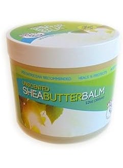 CJ's Butter The Original CJs BUTTer All Natural Shea Butter Balm  Unscented 12 oz Tub 