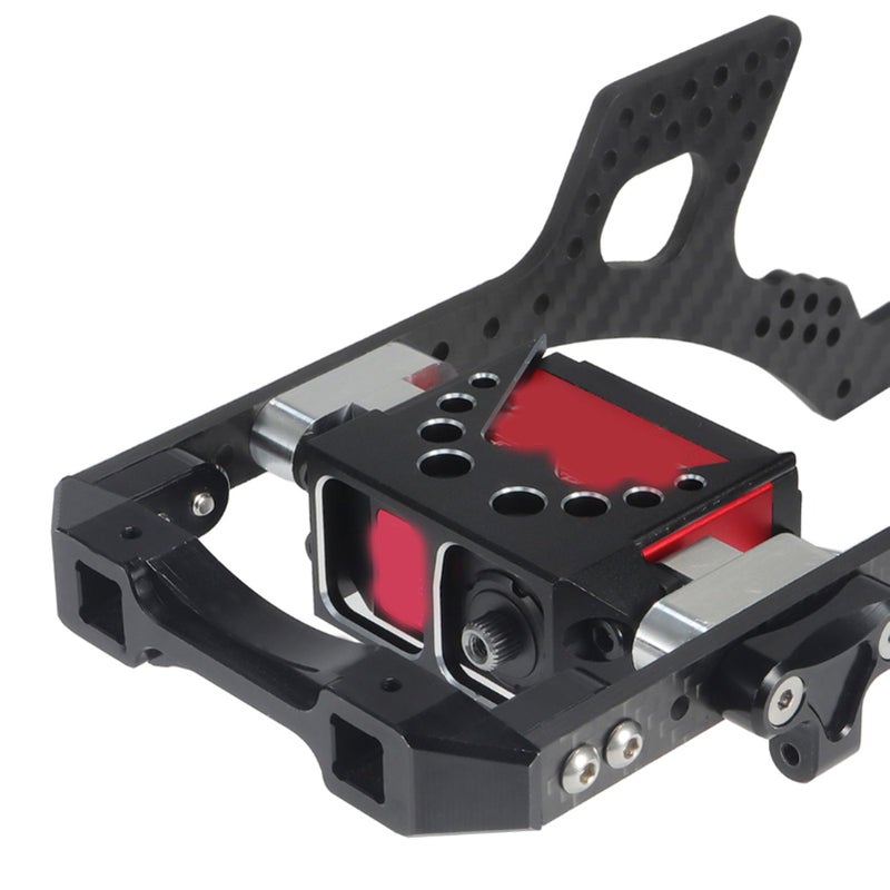 Aluminum Alloy Steering Servo Guard Armor Protective Cover Black - Image 5